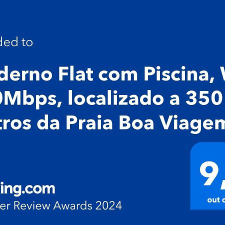 Flat Localizado A 200M Shopping Recife, Bem Perto Da Praia De Boa Viagem E Com Wi-Fi 400Mbps Экстерьер фото